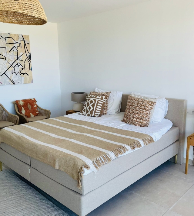 Resa Estates Ibiza for sale koop penthouse Cala Vadella Master Bedroom 1.jpeg